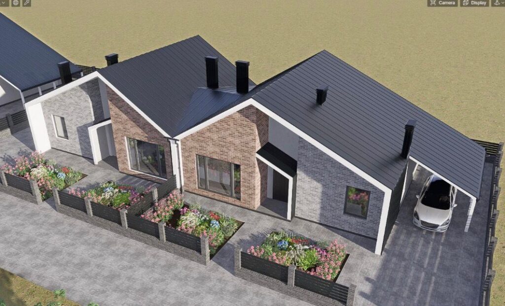 Старт будівництва одноповерхових дуплексів у Гостомелі