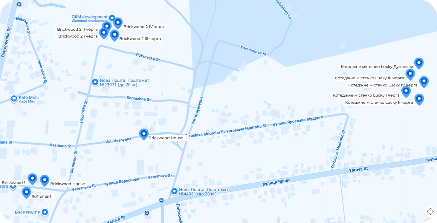 Мапа локації